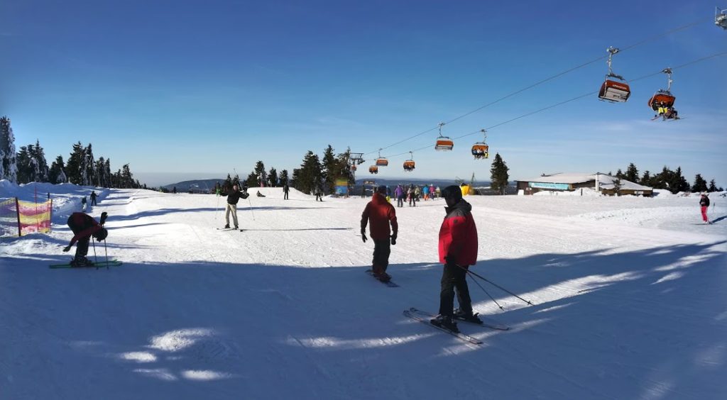 Skifahren am Klionovec